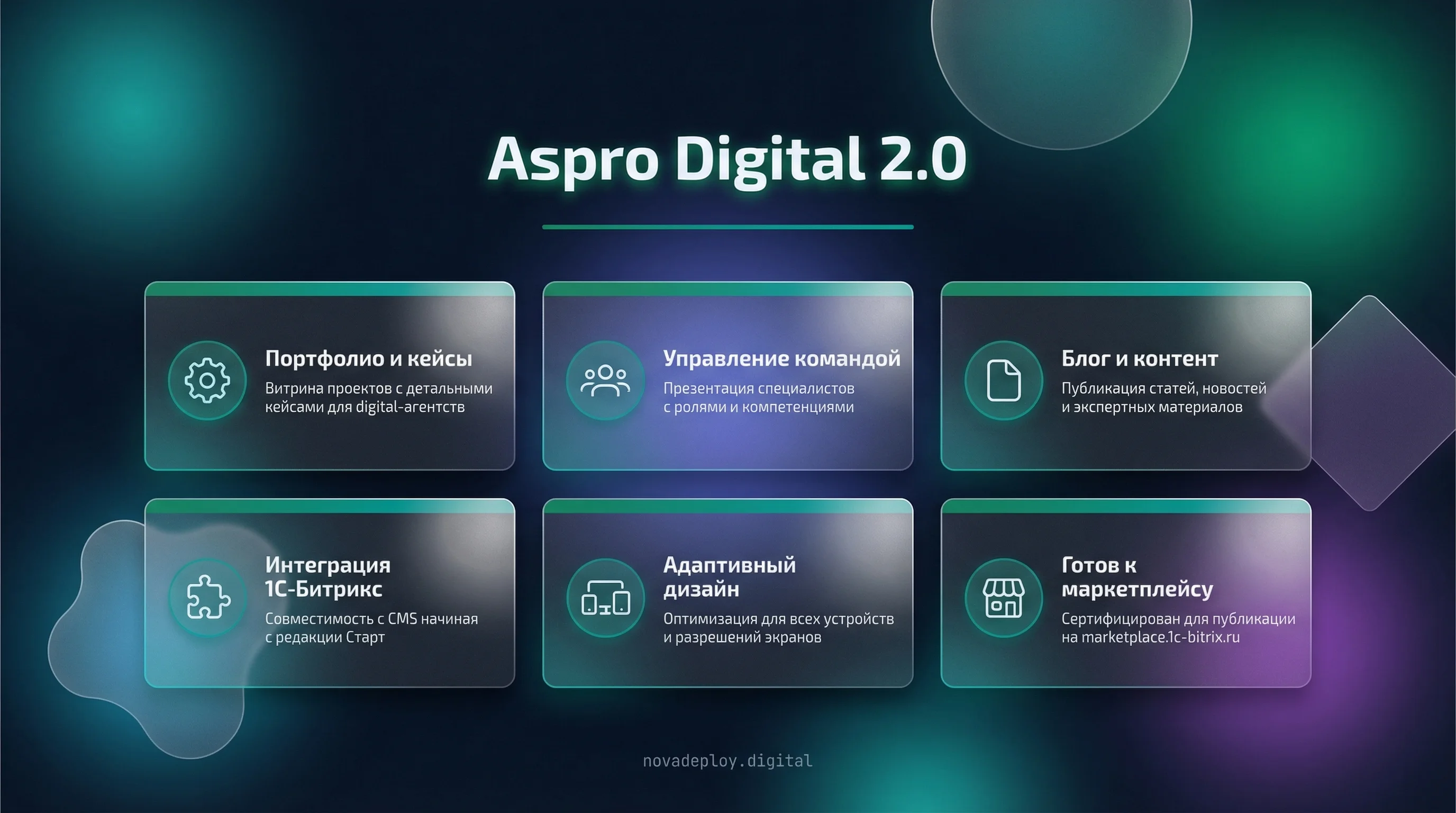 Аспро: Digital 2.0 — 89900 ₽ | Готовый сайт на 1С-Битрикс